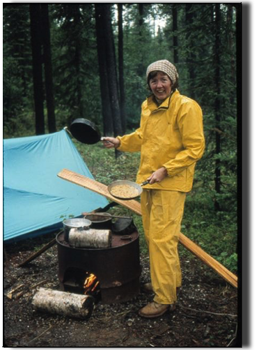 blueberry pancakes, in the Yukon rain blueberry pancakes, in the Yukon rain